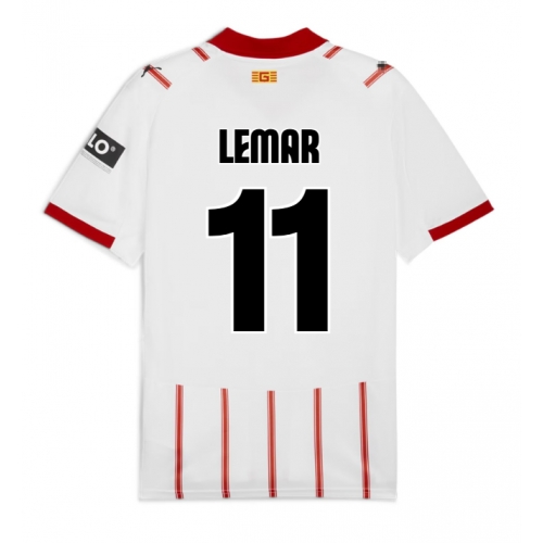 Billige Fotballdrakt Girona Thomas Lemar #11 Replika Hjemmedrakt 2025-26 Kortermet Billige Fotballdrakt Girona Thomas Lemar #11 Replika Hjemmedrakt 2025-26 Kortermet